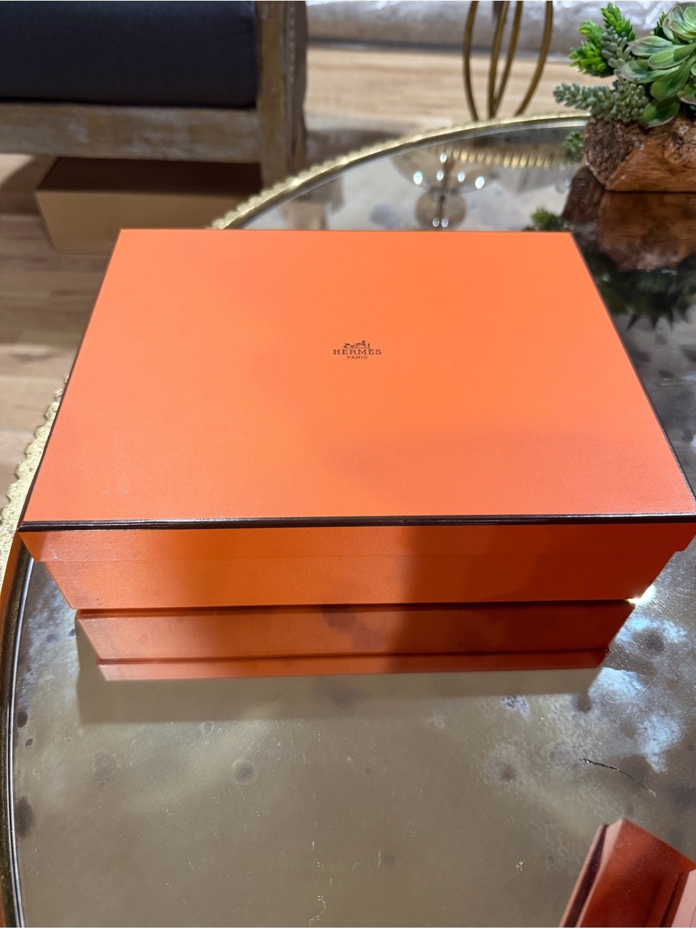 Hermès Orange Signature Gift Box